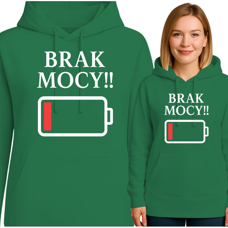 Bluza damska  'BRAK MOCY!!'