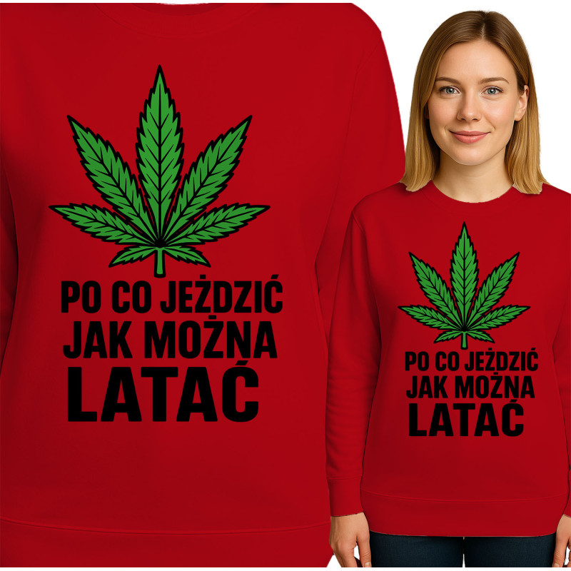 czerwony