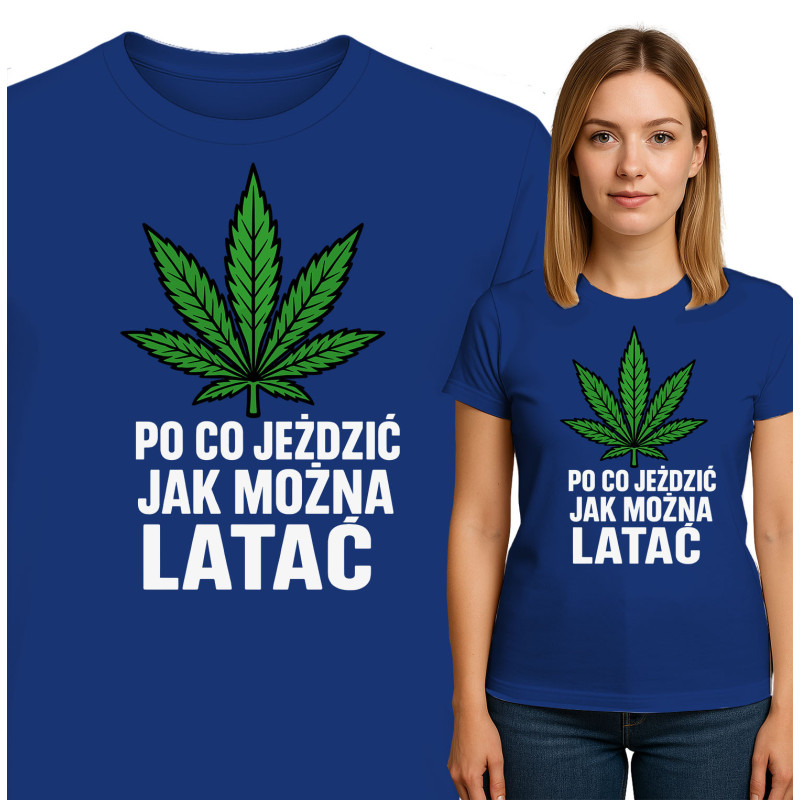 Coole Cannabis Leaf T-Shirt