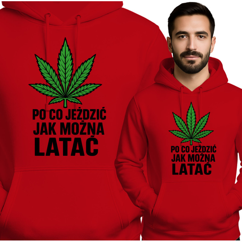 Bluza Mẹska 'PO CO JEŹDZIĆ JAK MOZNA LATAC'