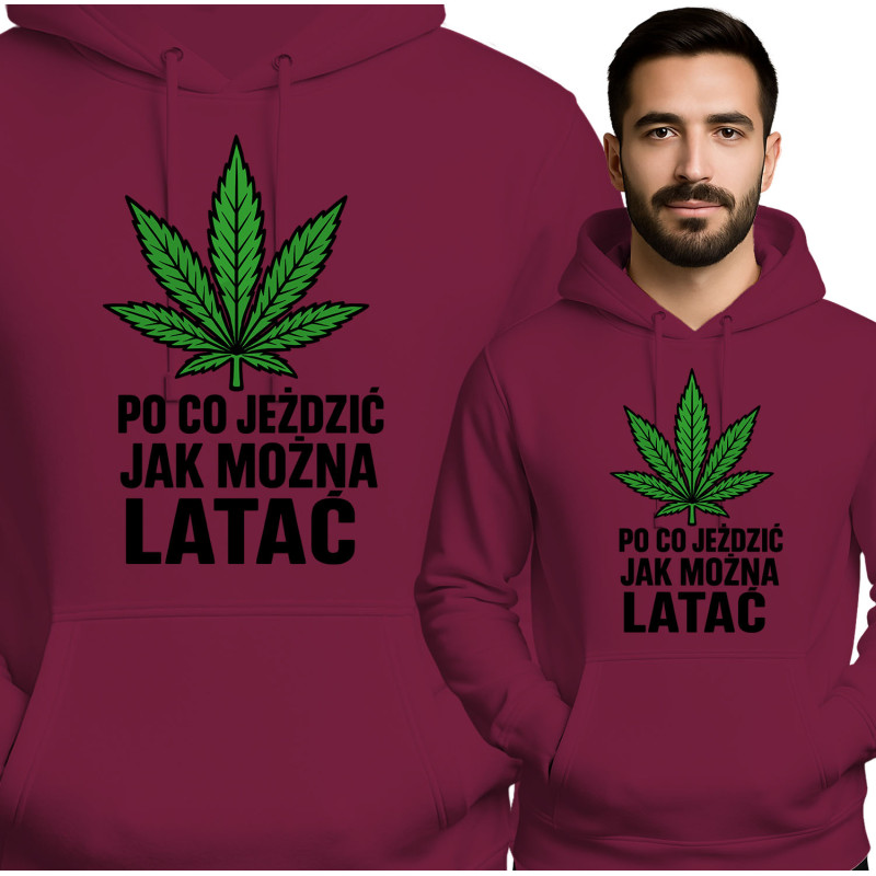 Bluza Mẹska 'PO CO JEŹDZIĆ JAK MOZNA LATAC'
