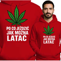 czerwony