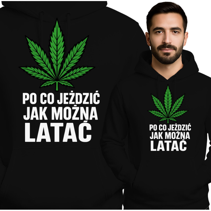 Bluza Mẹska 'PO CO JEŹDZIĆ JAK MOZNA LATAC'