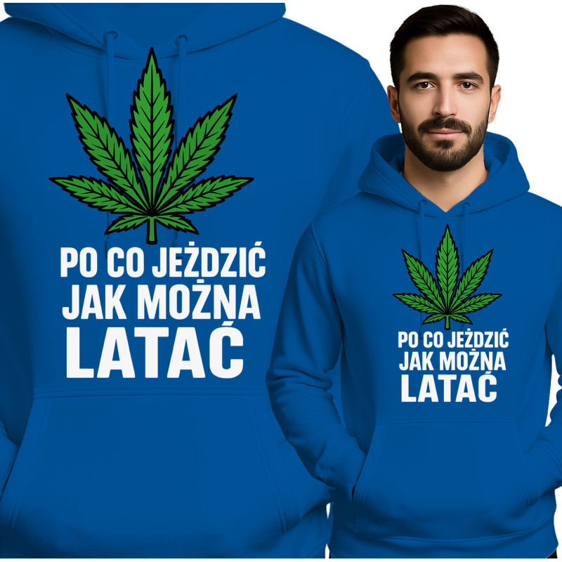 Trend Hoodie met Cannabis Ontwerp