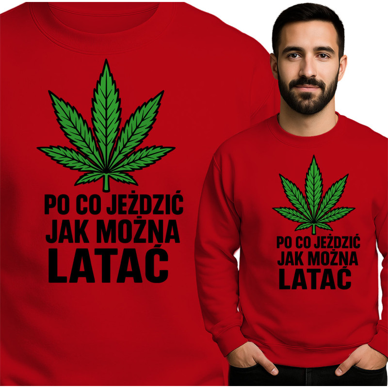 czerwony