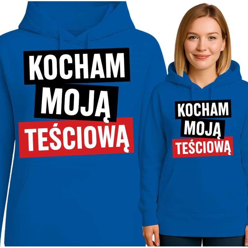 Bluza damska 'Kocham Moja Teściową'