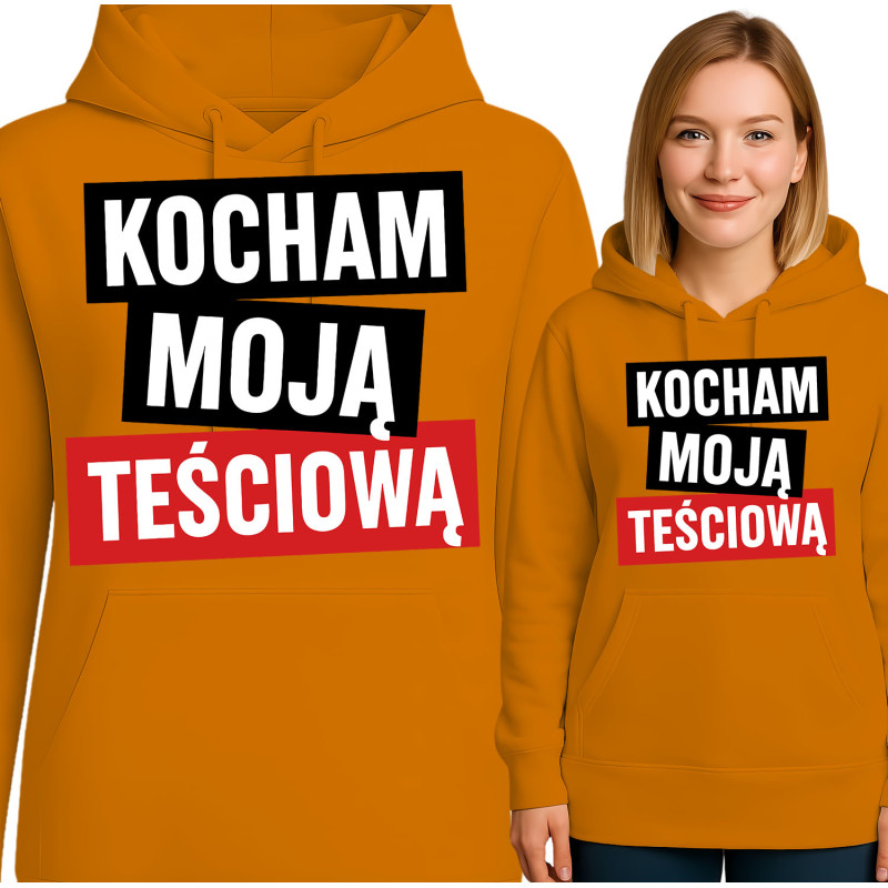 Bluza damska 'Kocham Moja Teściową'