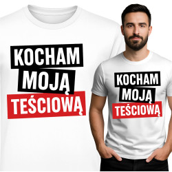 Koszulka męska 'Kocham Moja...