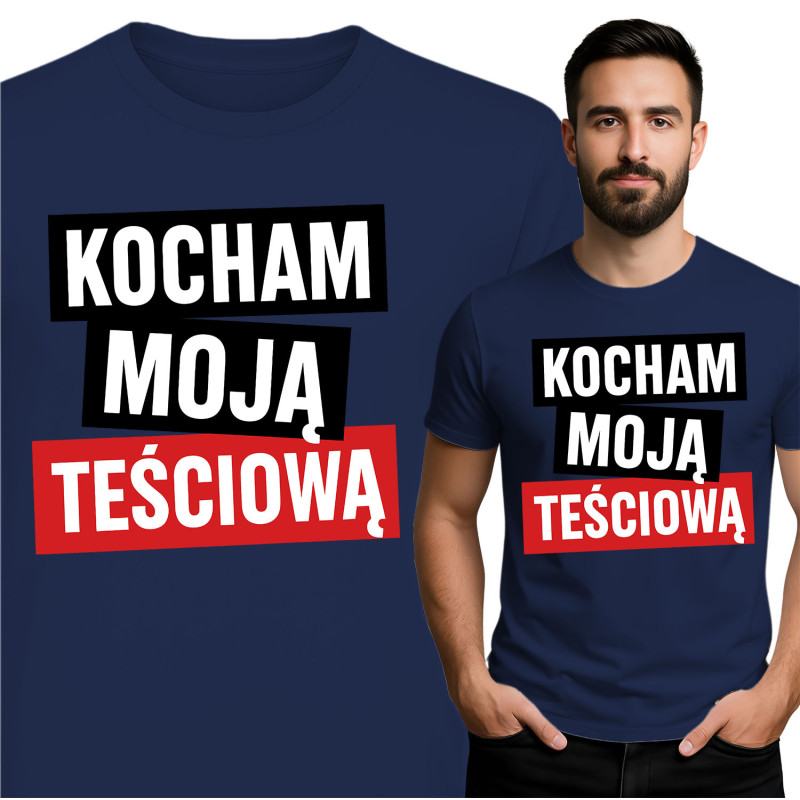 T-Shirt Ik Hou van Mijn Schoonmoeder
