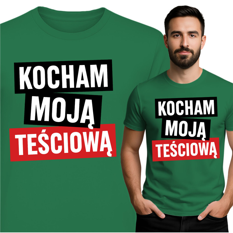 T-Shirt Ik Hou van Mijn Schoonmoeder