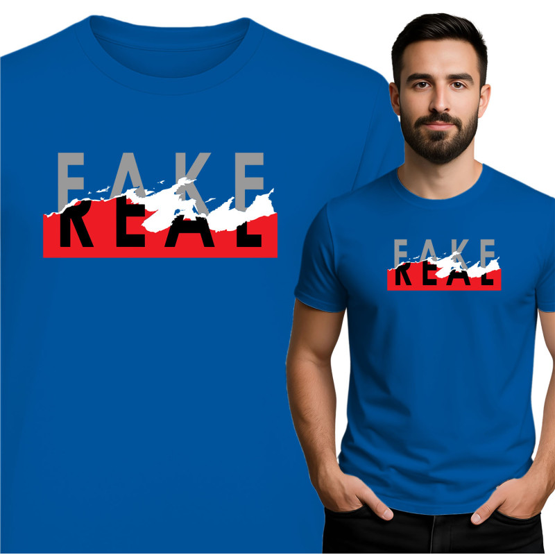 Fake Real Graphic Tee