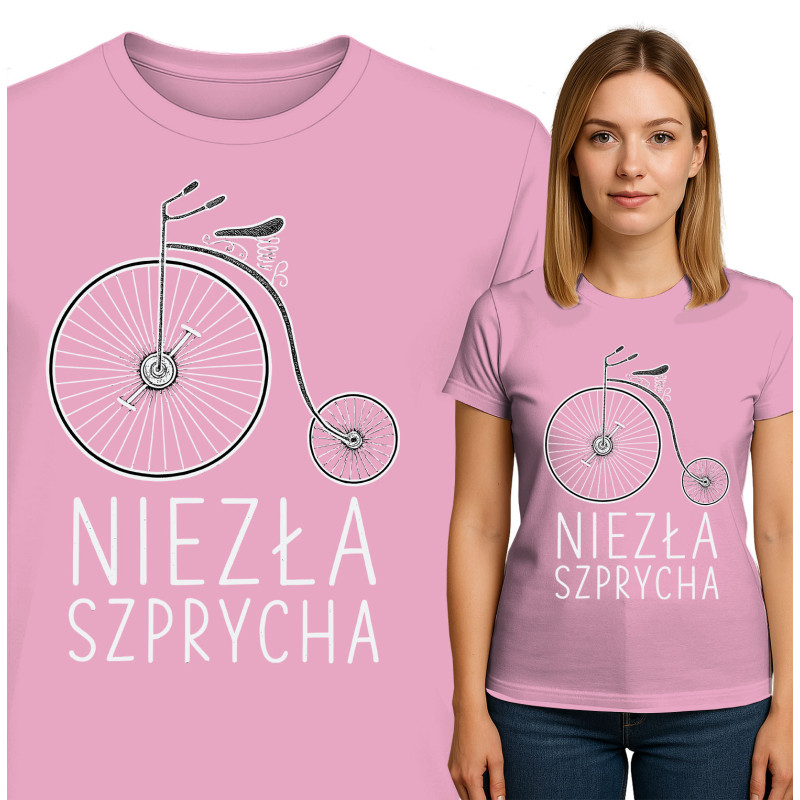 Koszulka damska 'NIEZŁA SZPRYCHA'