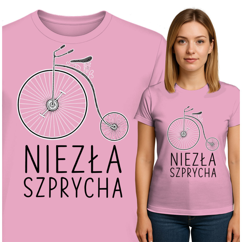 Koszulka damska 'NIEZŁA SZPRYCHA'