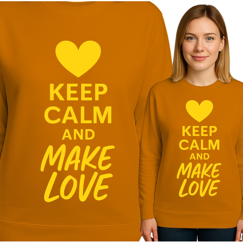 Bluza damska 'Keep Calm and Make Love'