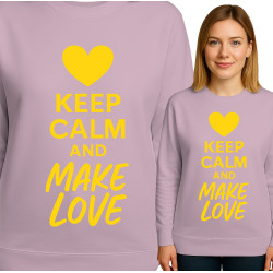 Bluza damska 'Keep Calm and Make Love'