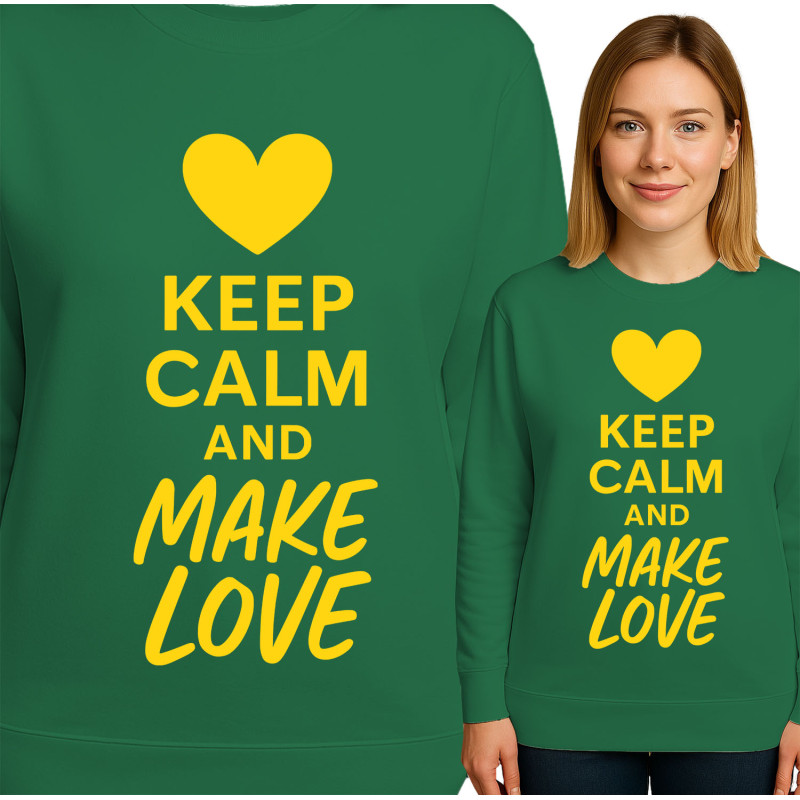 Bluza damska 'Keep Calm and Make Love'