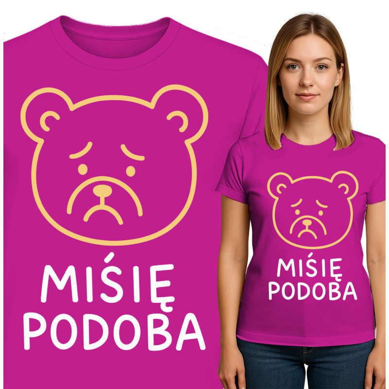 Koszulka damska  'Misie Podoba'