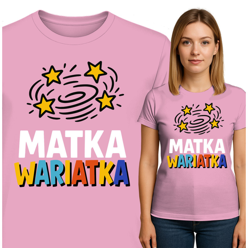 Unieke 'Matka Wariątka' T-shirt