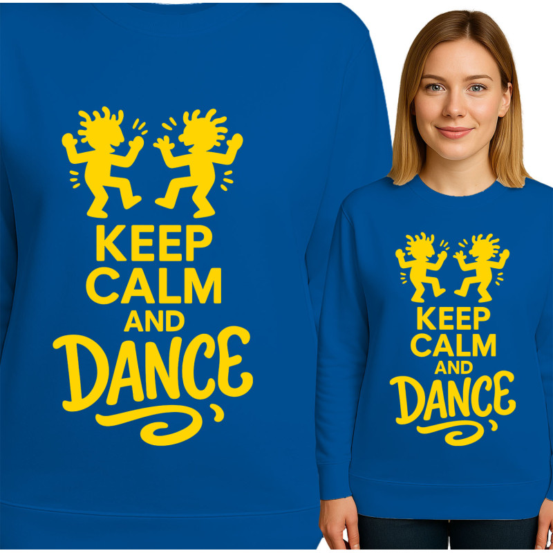 Bluza damska 'Keep Calm and Dance'