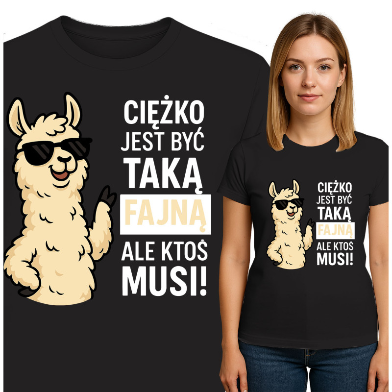 Coole Lama Graphic T-Shirt