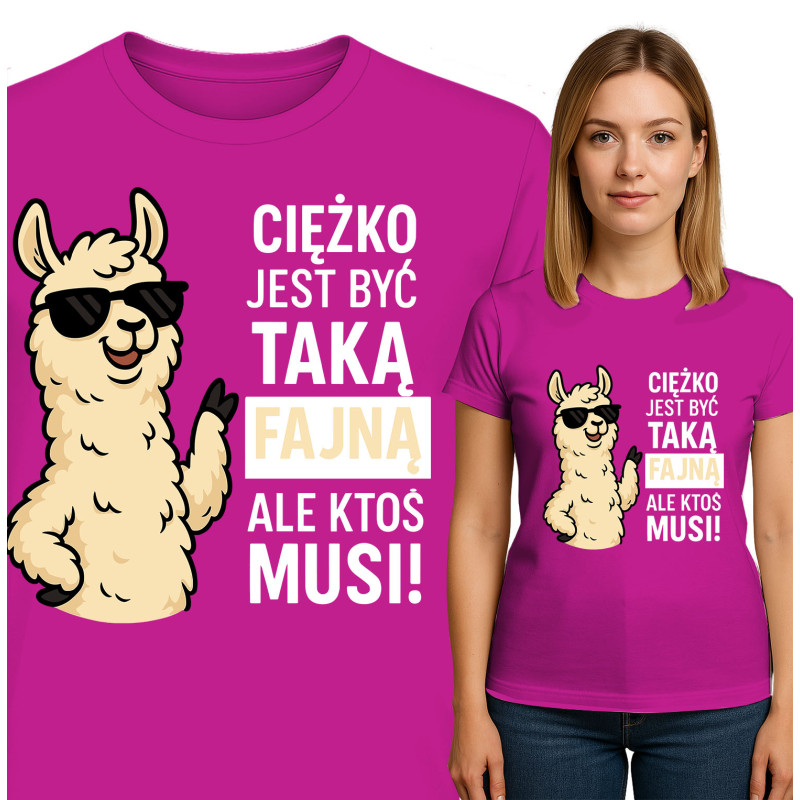 Coole Lama Graphic T-Shirt