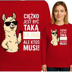 czerwony
