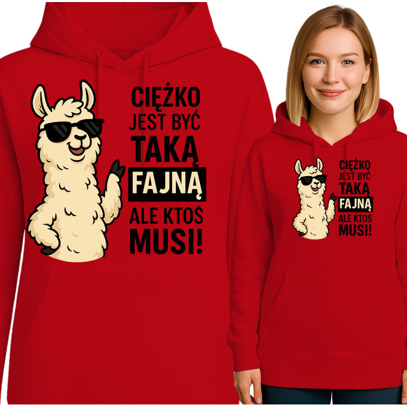 Coole Llama Hoodie