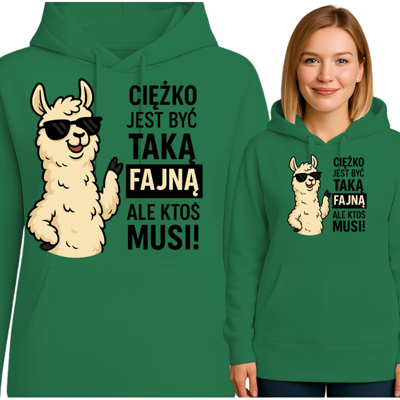 Coole Llama Hoodie