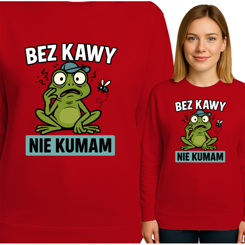 Bluza damska 'Bez Kawy Nie Kumam'