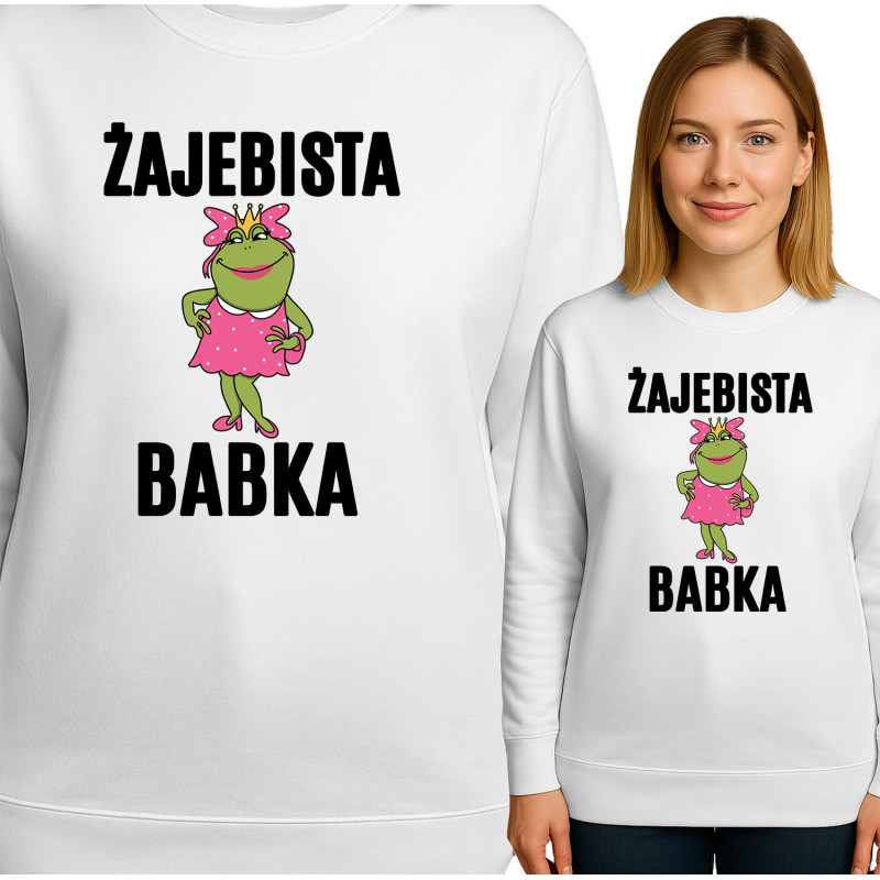 Bluza damska  'ZAJEBISTA BABKA'