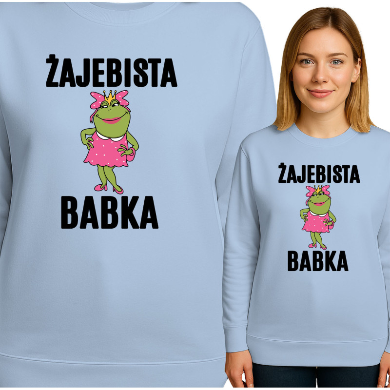 Bluza damska  'ZAJEBISTA BABKA'