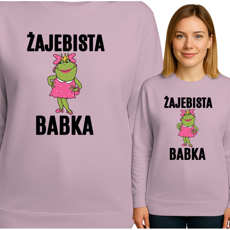 Bluza damska  'ZAJEBISTA BABKA'