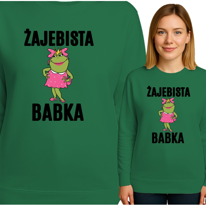 Bluza damska  'ZAJEBISTA BABKA'