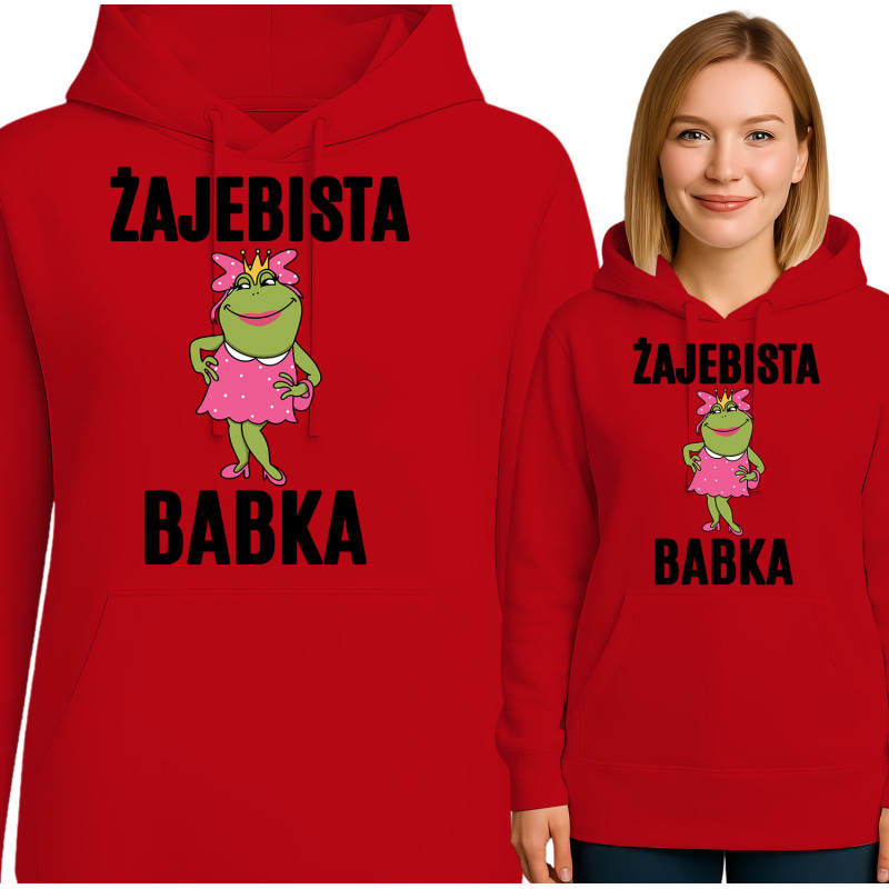 Bluza damska 'ZAJEBISTA BABKA'