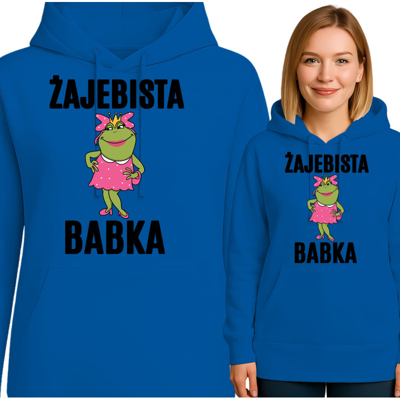 Bluza damska 'ZAJEBISTA BABKA'