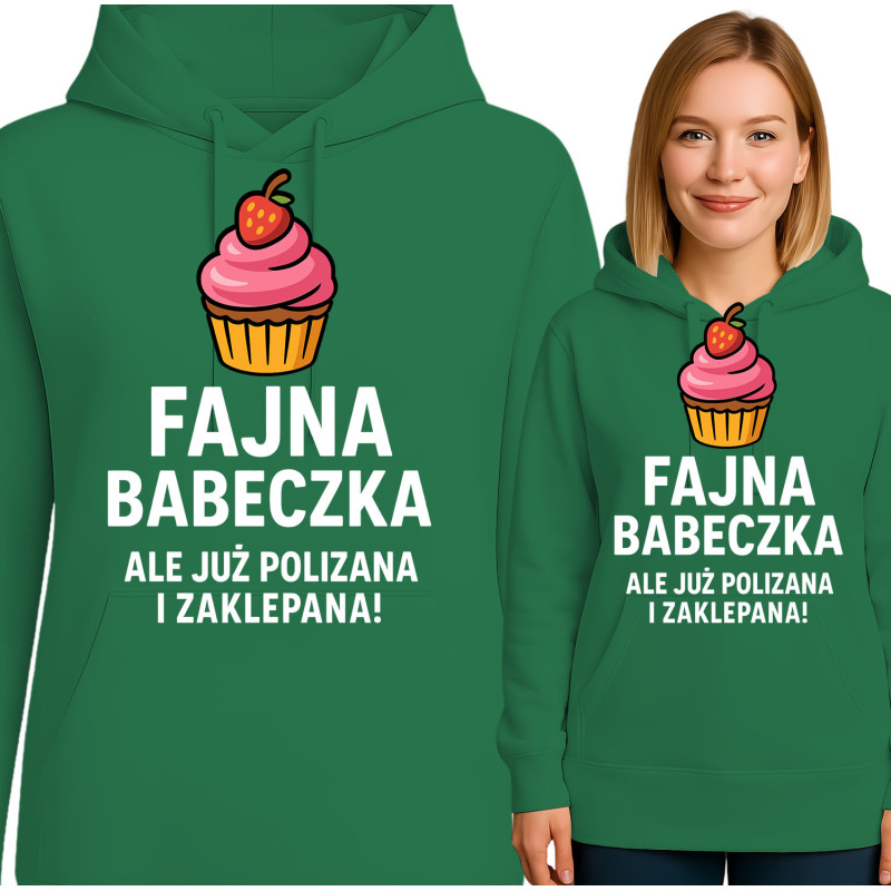 Bluza damska  'Fajna babeczka, ale już polizana i zaklepana!'
