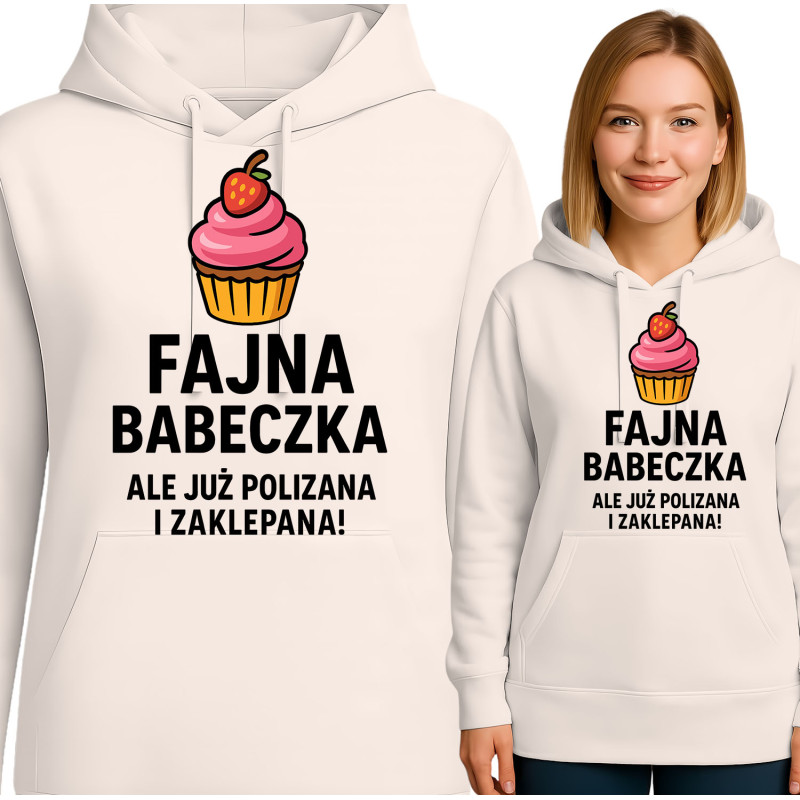 Bluza damska 'Fajna babeczka, ale już polizana i zaklepana!'
