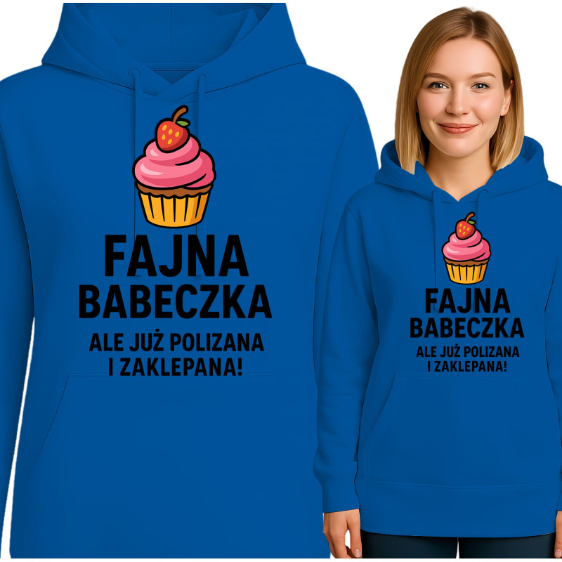 Bluza damska 'Fajna babeczka, ale już polizana i zaklepana!'