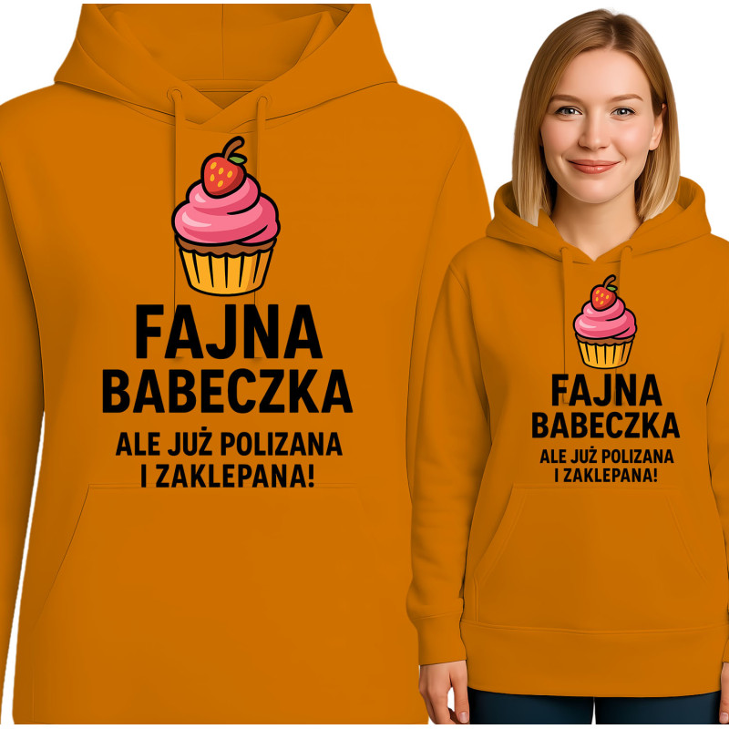 Bluza damska 'Fajna babeczka, ale już polizana i zaklepana!'