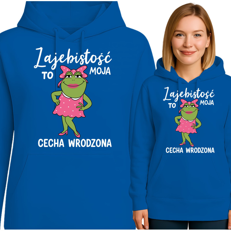 Bluza damska 'Zajebistość to moja cecha wrodzona'