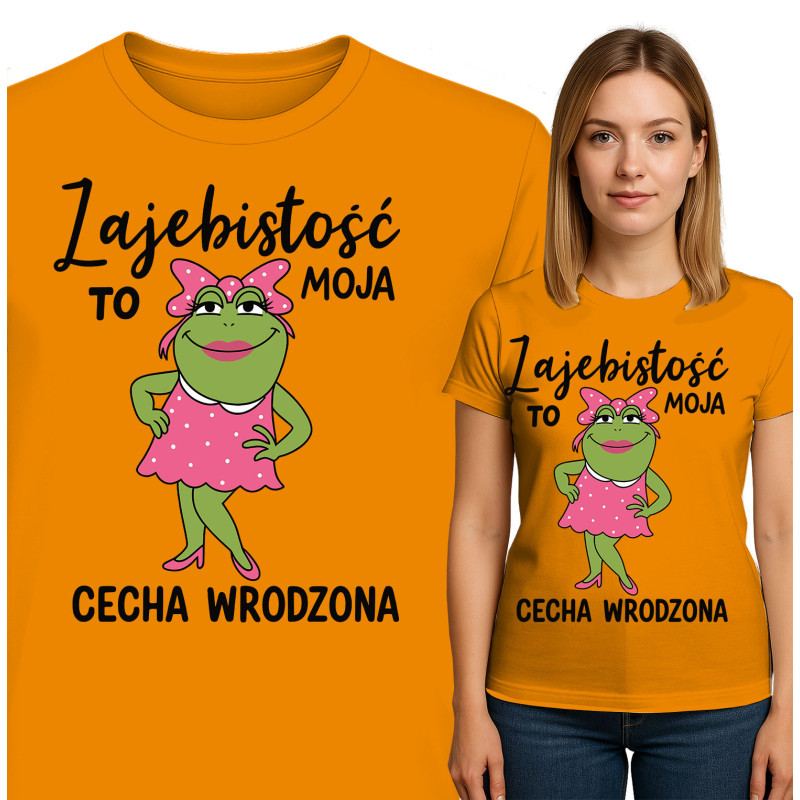 pomarańczowy