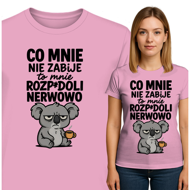 różowy