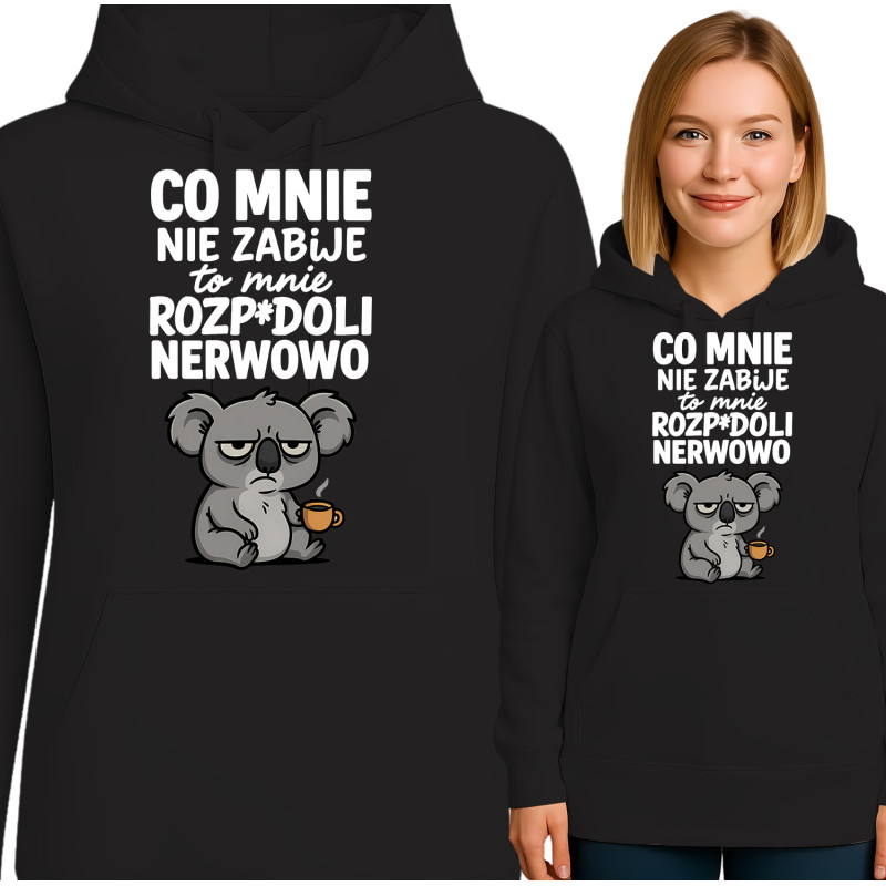 Grappige Koala Quote Hoodie