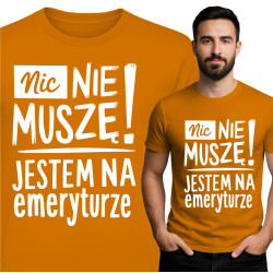 Koszulka męska 'Nic Nie...