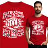 czerwony