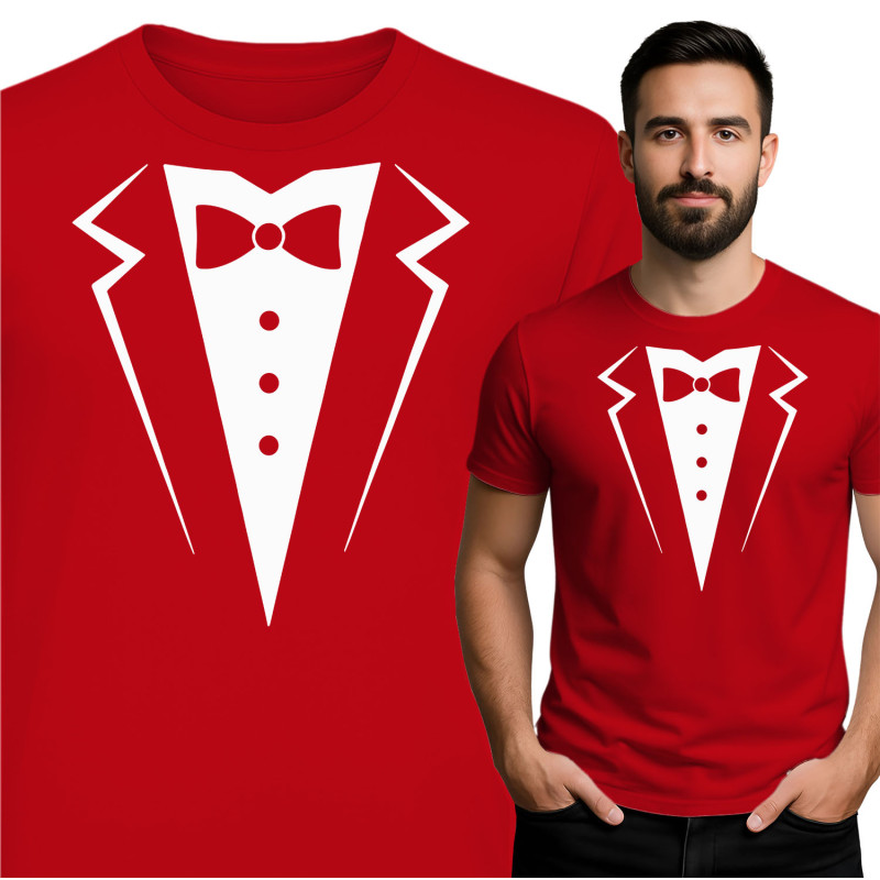 Heren T-shirt met Smoking Grafiek