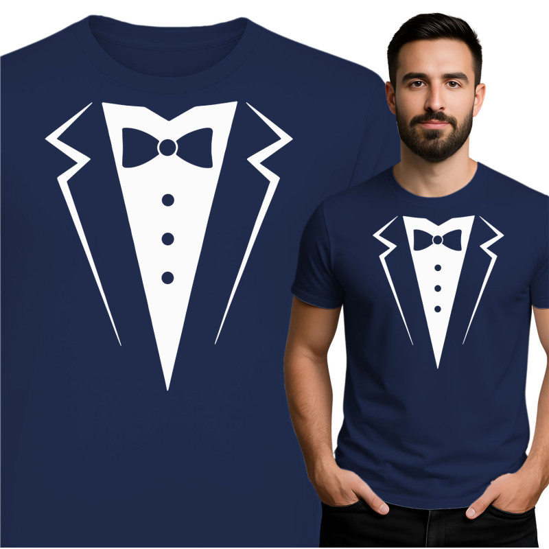 Heren T-shirt met Smoking Grafiek