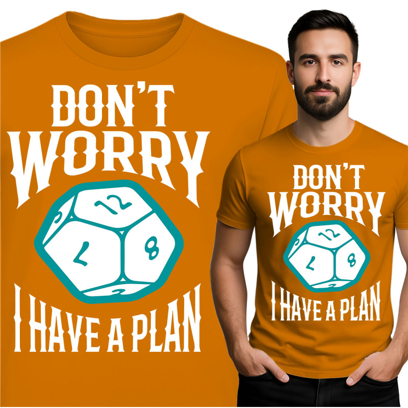 Don't Worry T-Shirt - Unique Gaming Design