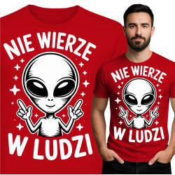 Koszulka męska 'Nie Wierzę...