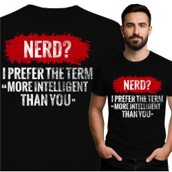 Witty 'Nerd?' T-Shirt